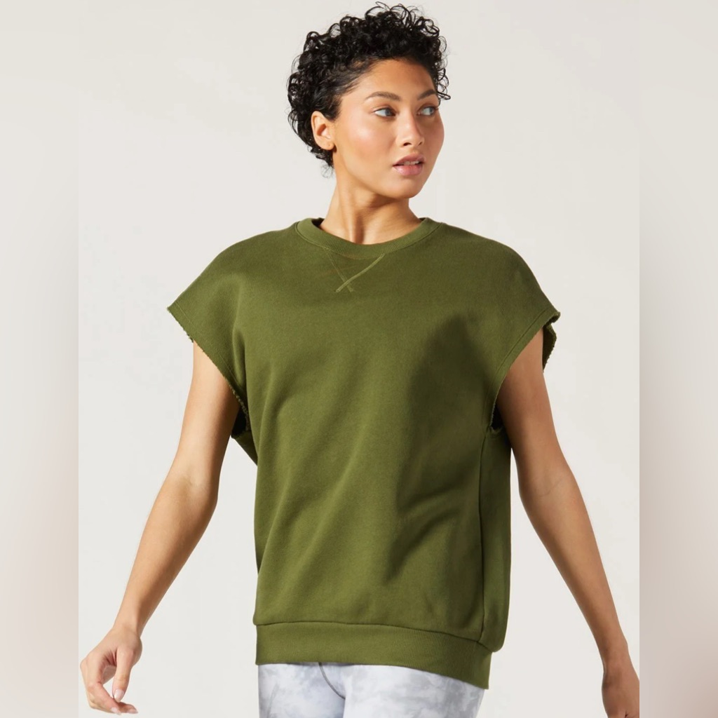 Wear It To Heart Chelsea Sleeveless Sweatshirt - Nwt